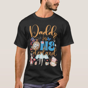 Alice Daddy in EINderland Geburtstag Familienjunge T-Shirt
