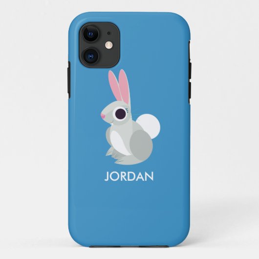 Alice das Kaninchen Case-Mate iPhone Hülle (Rückseite)