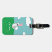 Alice das Kaninchen Gepäckanhänger (Vorderseite horizontal)