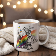 Alice, die den Regenbogen jagt
