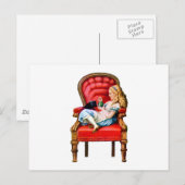 ALICE & DINAH POSTKARTE (Vorne/Hinten)