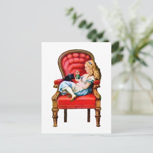 ALICE & DINAH POSTKARTE (Stehend Vorderseite)