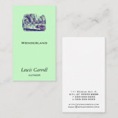 Alice-Disco Visitenkarte (Vorne/Hinten)