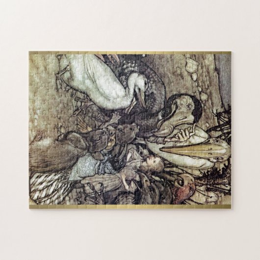 Alice, Dodo und Freunde Puzzle (Horizontal)