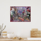 Alice Dreams in Farbe Poster (Küche)