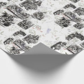 Alice durch das Aussehen des Glases Decoupage/Wrap Geschenkpapier (Ecke)