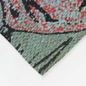 Alice durch das aussehende Glas Fleecedecke (Ecke)