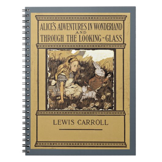 Alice durch das Blickglas Notizblock (Vorderseite)