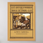 Alice durch das Blickglas Poster (Vorne)
