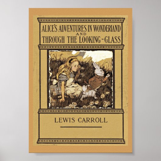 Alice durch das Blickglas Poster (Vorne)