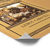 Alice durch das Blickglas Poster (Ecke)