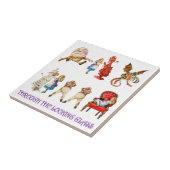 Alice durch den Spiegel Fliese (Seite)