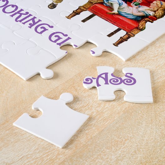 Alice durch den Spiegel Puzzle (Seite)