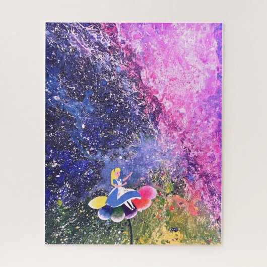 Alice erstellt ihr eigenes Wunderland - Jigsaw Puz Puzzle (Vertikal)