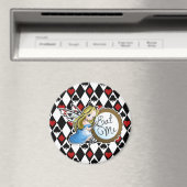 Alice Fairy-Eat Me Anime Round Magnet (In Situ (Geschirrspüler))