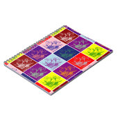 Alice findet eine kleine Tür Pop Kunst Notizblock (Linke Seite)