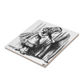 Alice findet eine Tür Fliese (Seite)