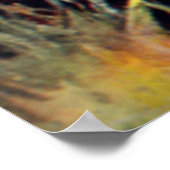 Alice folgt dem weißen Kaninchen zu Wonderland Poster (Ecke)