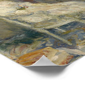 Alice Gamby Dans le Salon | Berthe Morisot Poster (Ecke)