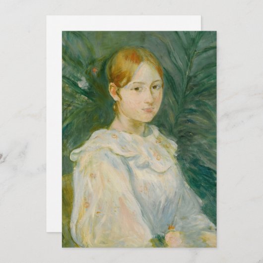 Alice Gamby en Buste | Berthe Morisot (Vorne/Hinten)