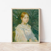 Alice Gamby en Buste | Berthe Morisot Poster