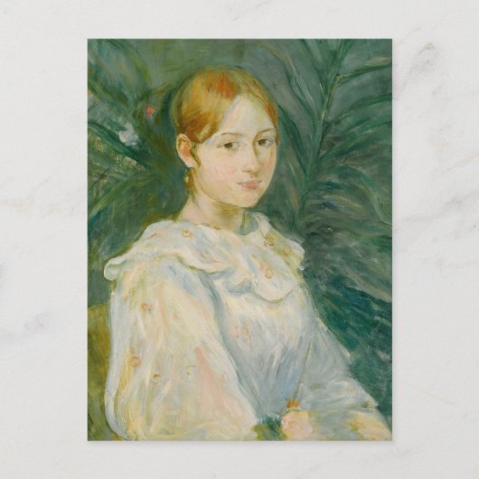 Alice Gamby en Buste | Berthe Morisot Postkarte (Vorderseite)
