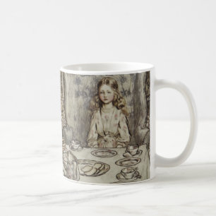 Alice Geburtstag Nicht-Geburtstag-Hase-Hutmacher-P Kaffeetasse