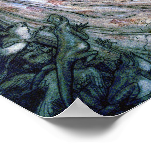 Alice gegen die Karten Poster (Ecke)