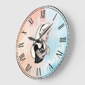 Alice Große Wanduhr (Winkel)