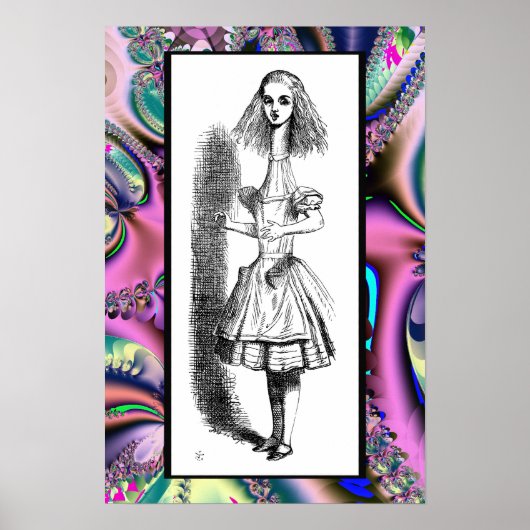 Alice Grown Tall - Alice im Wunderland Poster (Vorne)