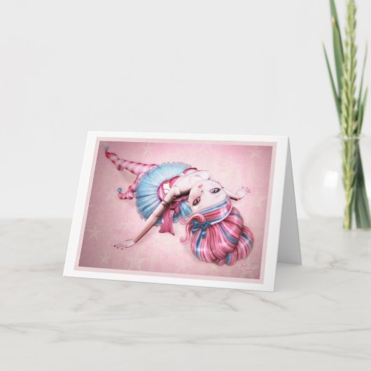 Alice-Grußkarte Karte (Vorderseite)