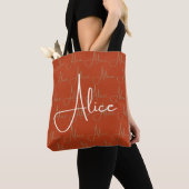 Alice Handwriting Name Pattern Tasche (Von Nahem)