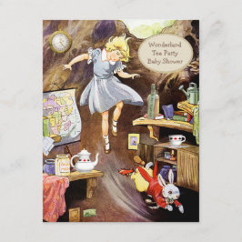 Alice hinunter die einladung