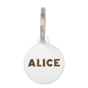 Alice-Hunde-ID-Anhänger Haustiermarke
