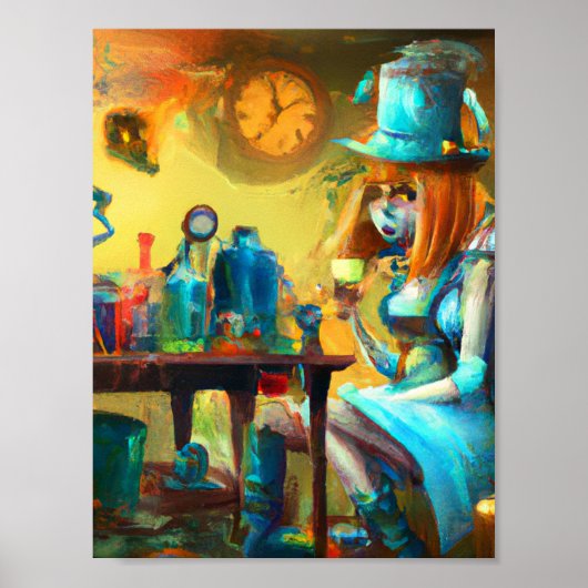 Alice im Alchemy-Labrador Poster (Vorne)