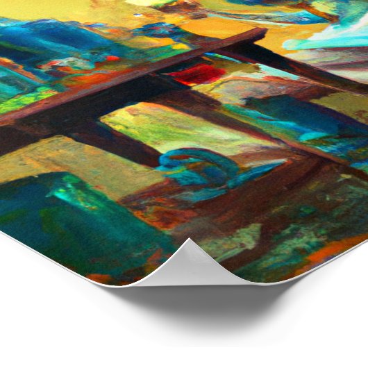 Alice im Alchemy-Labrador Poster (Ecke)