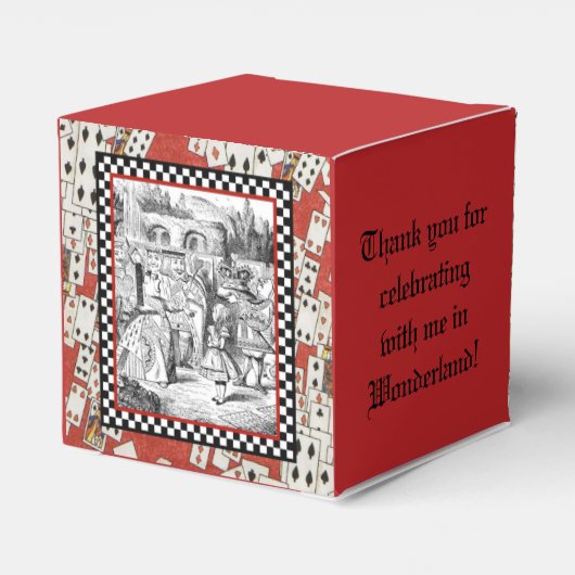 Alice im Königshof 1 Geschenkschachtel (Rückseite)