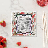 Alice im Königshof 1 Serviette (Beispiel)