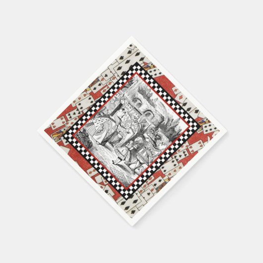Alice im Königshof 1 Serviette (Ecke)