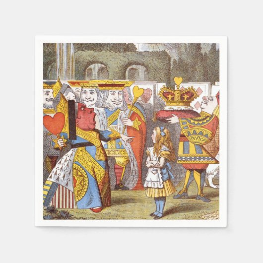 Alice im Königshof 2 Serviette (Vorderseite)