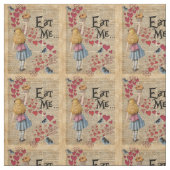 Alice im Märchenland essen mich Muffin Stoff (Muster)