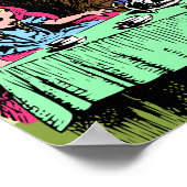 Alice im Tea-Party von Mad Hatter Poster (Ecke)