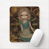 "Alice im Uhrwerk" Mousepad (Mit Mouse)