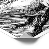 Alice im Weißen Kaninchen Poster (Ecke)