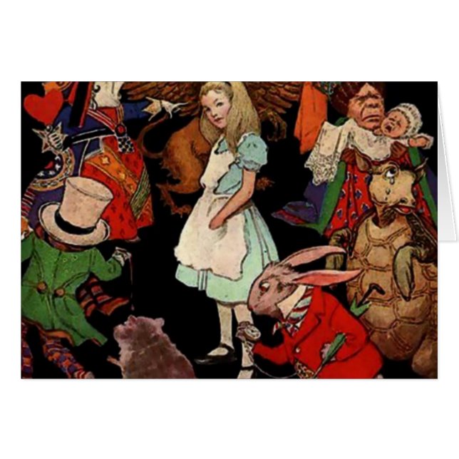 Alice im Wunderland (Vorderseite (Horizontal))