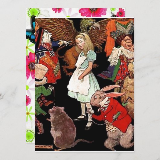 Alice im Wunderland (Vorne/Hinten)