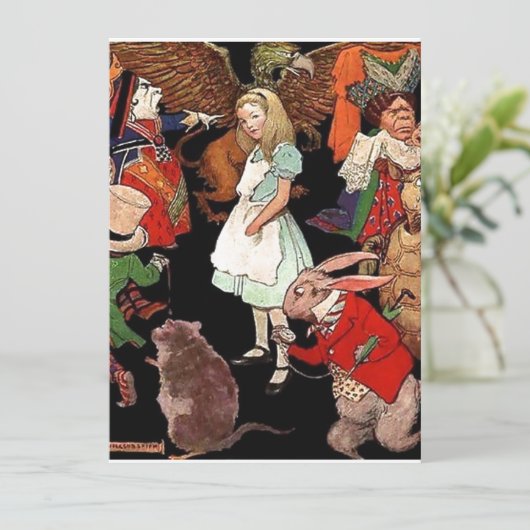 Alice im Wunderland (Stehend Vorderseite)