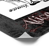 Alice im Wunderland 11 Poster (Ecke)