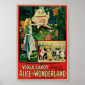 Alice im Wunderland 1915 Seltenes Poster (Vorne)