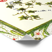 Alice im Wunderland 1. Ausgabe Poster (Ecke)